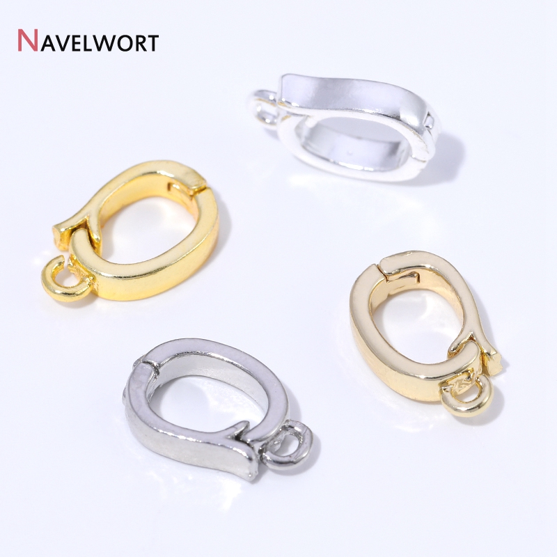 Gold Plated Jewelry - 14K/18K 금도금 황동 금속 힌지형 목걸이