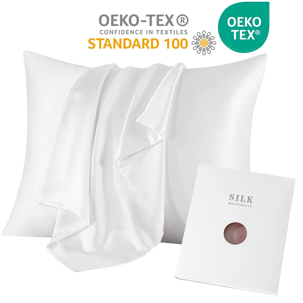 Silk Pillowcase - 6A 30MM 100% 양면 순수 천연