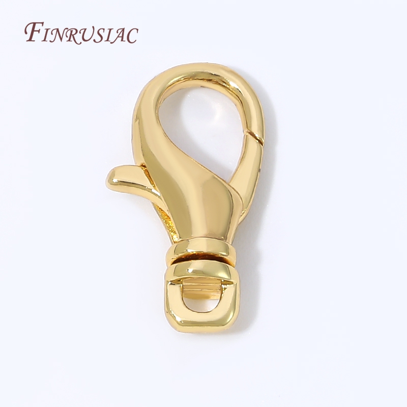 Gold Plated Jewelry - 18K 금도금 로브스터 클래스프, 목걸이 팔찌