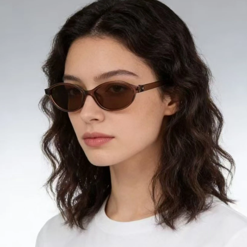 작은 타원형 선글라스, 여성용 빈티지 브랜드 디자이너  - Designer Sunglasses 리뷰 및 가격