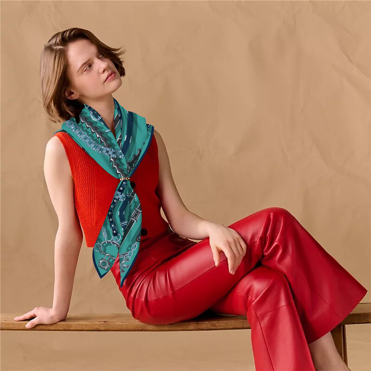 트윌 실크 캐시미어 스카프 고급 겨울 스퀘어 숄 어머니 - Cashmere Scarf 리뷰 및 가격