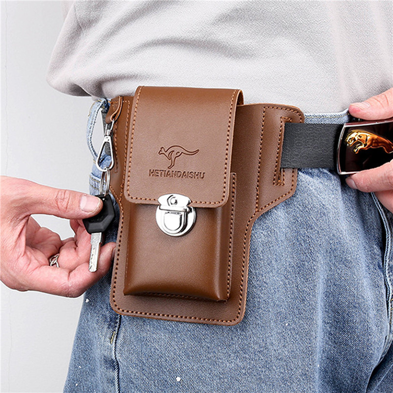 남성용 휴대폰 벨트 가방, 휴대폰 루프 홀스터, 휴대폰 - Leather Wallet Men 리뷰 및 가격