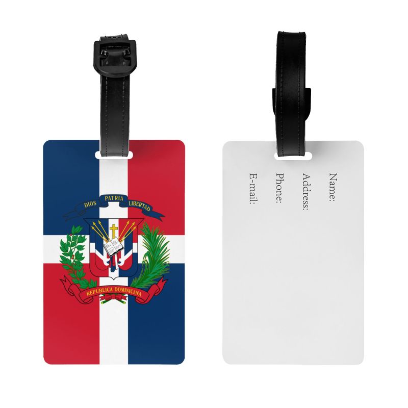 도미니카 공화국 국기 디자인의 여행용 수하물 태그, 개 - Travel Luggage Set 리뷰 및 가격