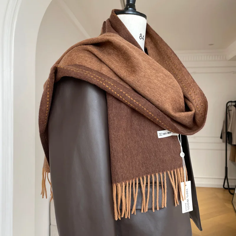 고품질 호주산 100% 순수 양모 스카프, 여성용 가을 - Cashmere Scarf 리뷰 및 가격