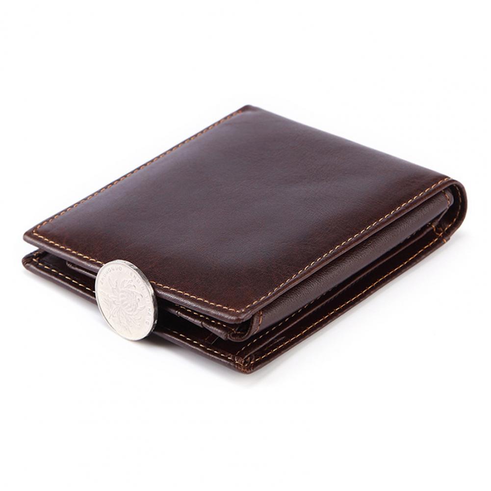 빈티지 스타일 카드 지갑, RFID 차단 기능, 남성용 - Leather Wallet Men 리뷰 및 가격