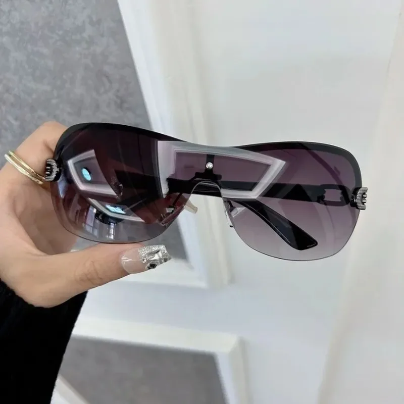 캐주얼한 사각형 선글라스, 여성용 및 남성용, 그라데이 - Designer Sunglasses 리뷰 및 가격