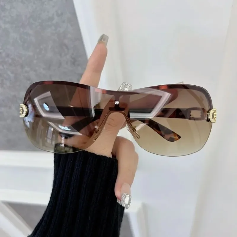 캐주얼한 사각형 선글라스, 여성용 및 남성용, 그라데이 - Designer Sunglasses 리뷰 및 가격