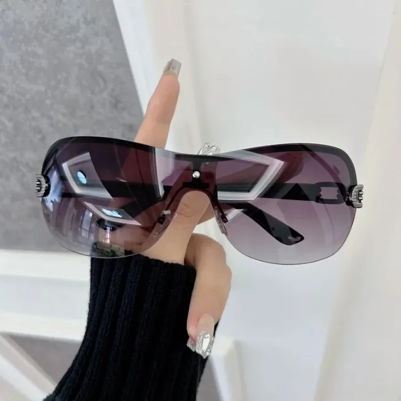 캐주얼한 사각형 선글라스, 여성용 및 남성용, 그라데이 - Designer Sunglasses 리뷰 및 가격
