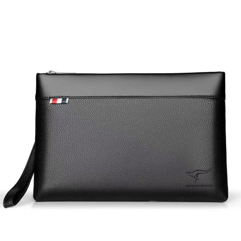 명품 브랜드 비즈니스 남성 지갑 가죽 남성 클러치 백  - Leather Wallet Men 리뷰 및 가격
