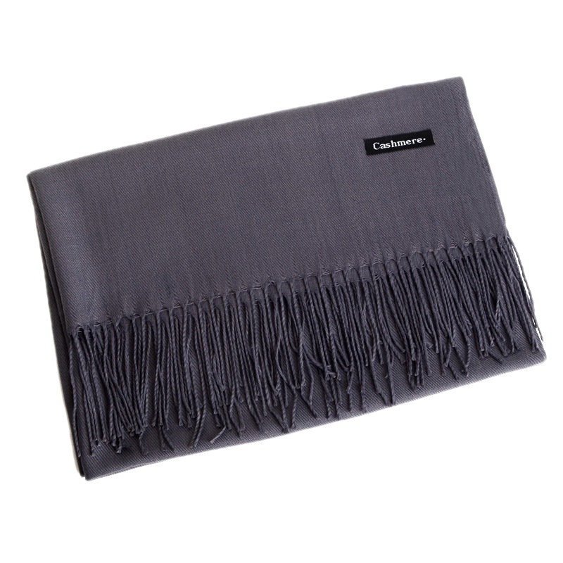 다목적 모조 캐시미어 스카프 닦았 단색 두꺼운 스카프  - Cashmere Scarf 리뷰 및 가격