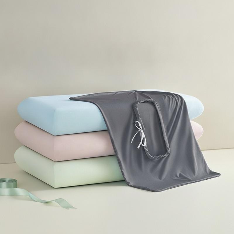 신제품! 여름용 냉감 아이스 실크 베개커버 통기성 에어 - Silk Pillowcase 리뷰 및 가격