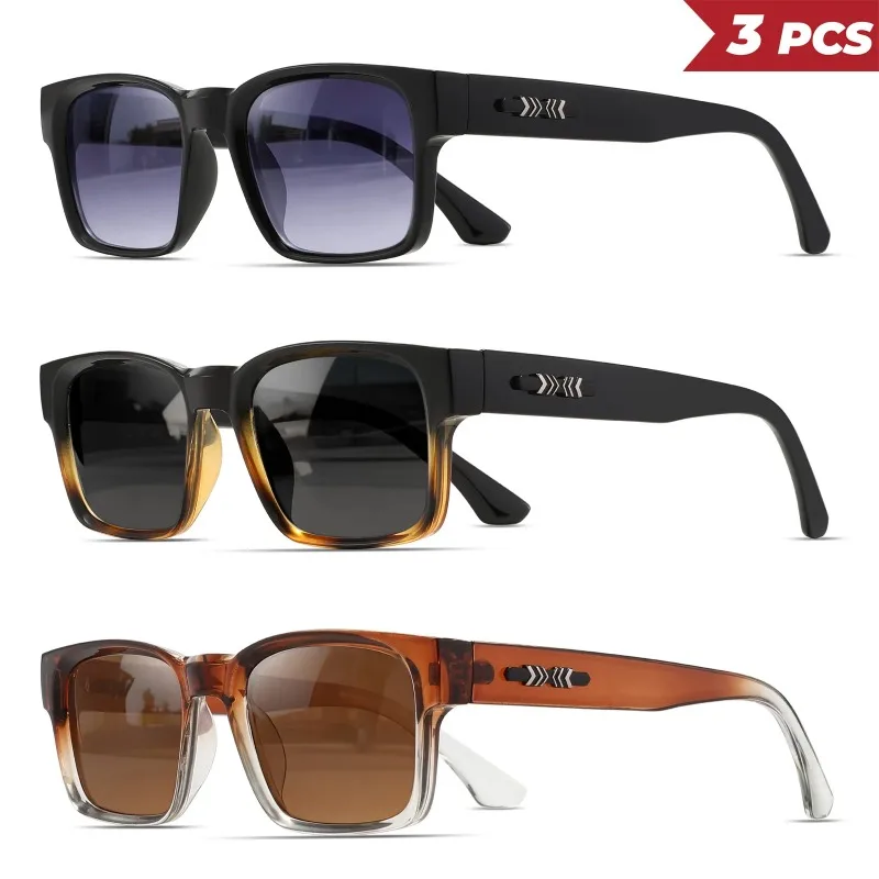 1/3개 세트, 신제품 남성용 대형 프레임 빈티지 스타 - Designer Sunglasses 리뷰 및 가격