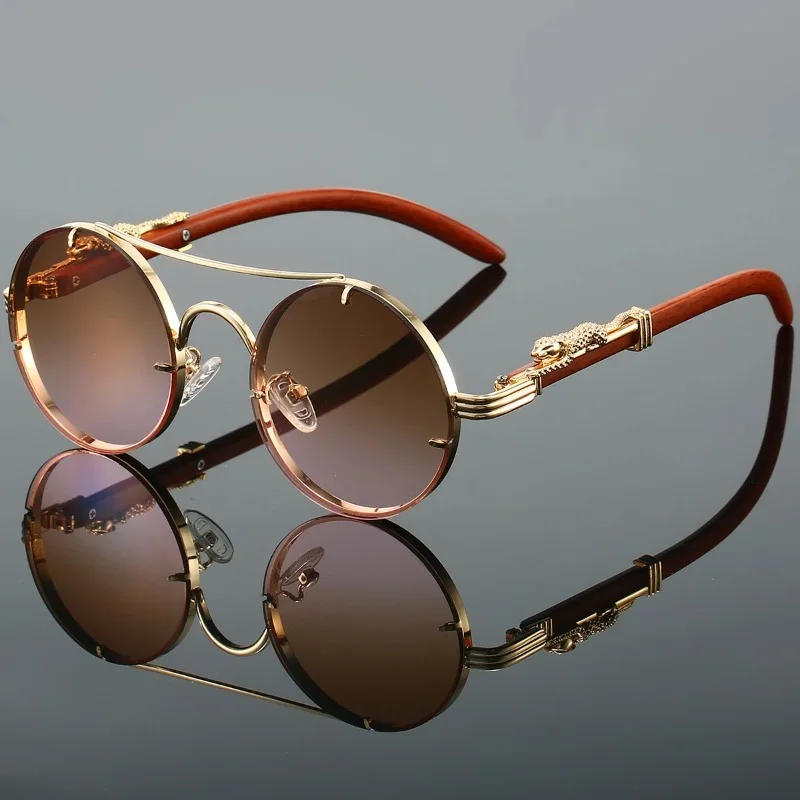 빈티지 스타일의 둥근 프레임 선글라스, 남성용, 여성용 - Designer Sunglasses 리뷰 및 가격