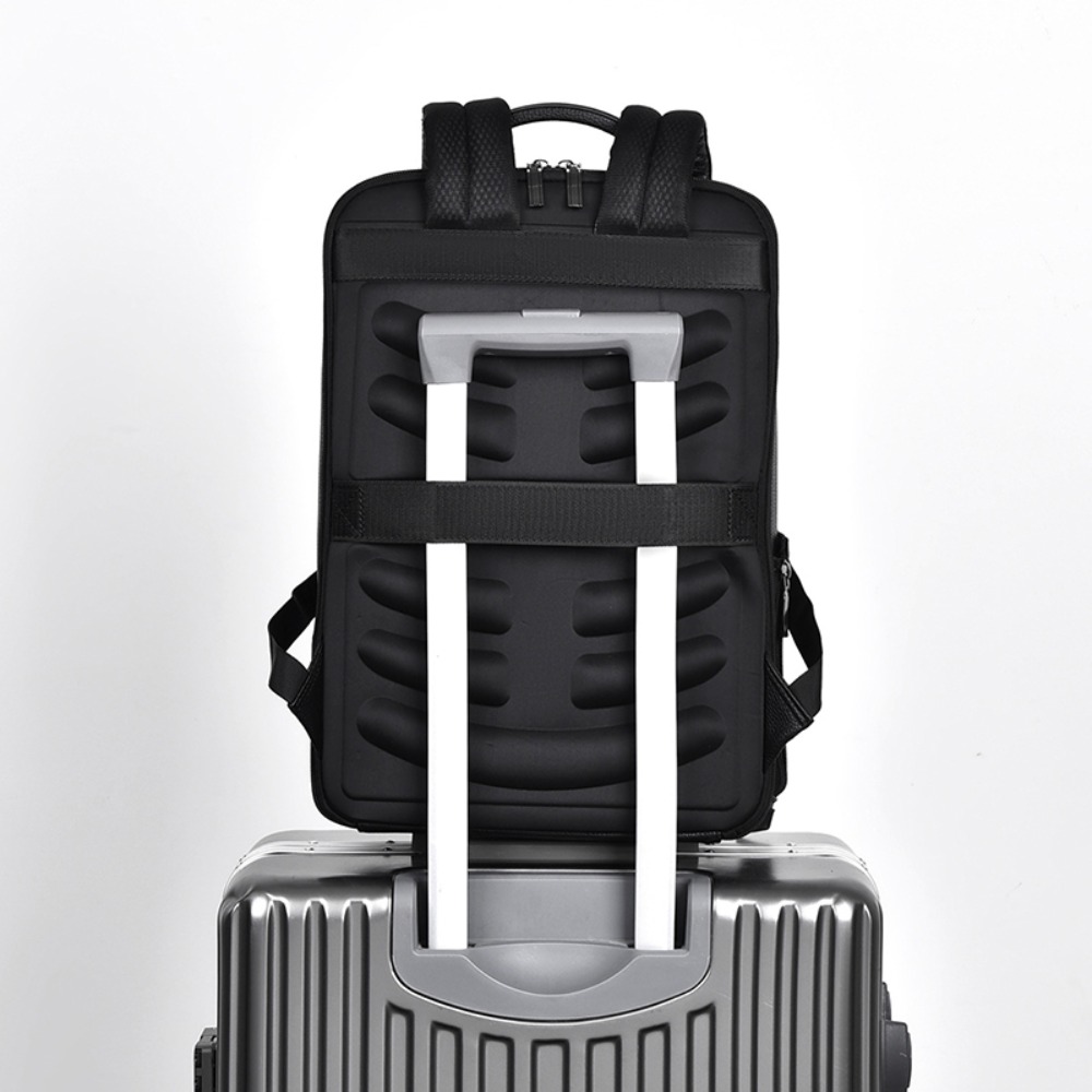 PU 가죽 남성 백팩 USB 충전 패션 서류 가방 사무 - Leather Briefcase 리뷰 및 가격