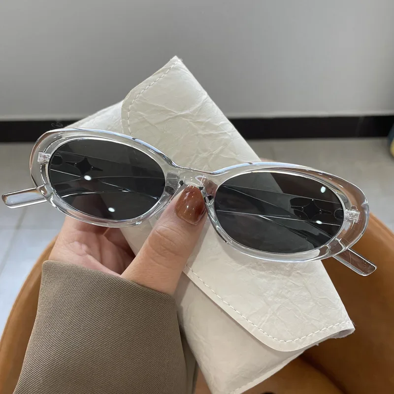 새로운 스타일의 작은 프레임의 타원형 선글라스, 클래식 - Sunglasses Uv400 리뷰 및 가격