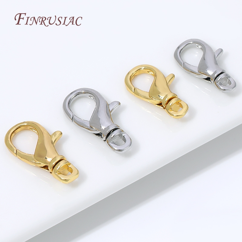 18K 금도금 로브스터 클래스프, 목걸이 팔찌 키체인  - Gold Plated Jewelry 리뷰 및 가격