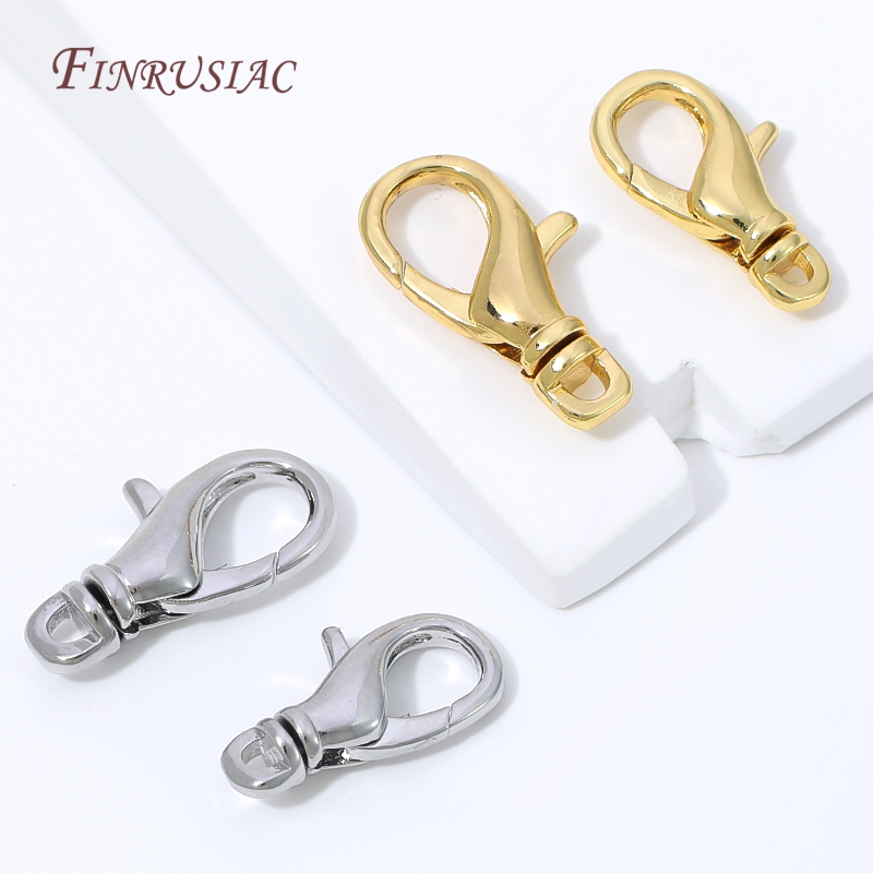 18K 금도금 로브스터 클래스프, 목걸이 팔찌 키체인  - Gold Plated Jewelry 리뷰 및 가격